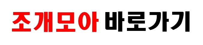조개모아 바로가기 조개모아 바로가기